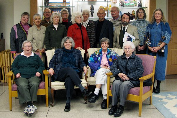 AS AN OBLATE - An oblate is a lay person who follows the Rule of Benedict as a guide to living an intentional and Spirit-filled life.