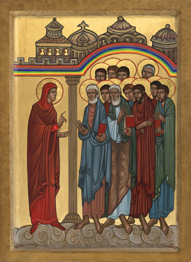 Icon of Mary Magdalen, Apostle to the Apostles by +Sister Mary Charles McGough