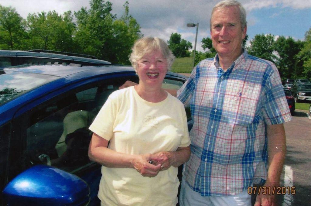 AS A DONOR Jim and Katie Doyle