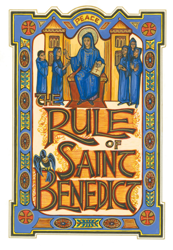 Rule of St Benedict Frontispiece