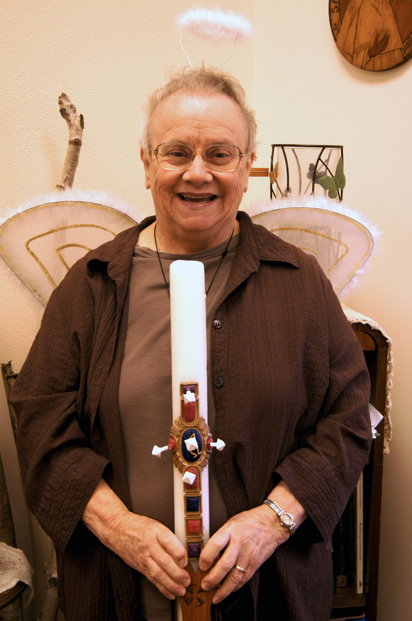 Sister Pauline celebrates Halloween in style