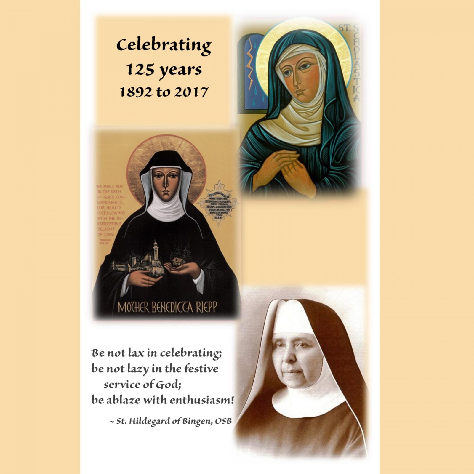 In 2017, our 125th anniversary year, the Commissioning card encouraged us to "Celebrate our history, move forward in hope, and choose joy."