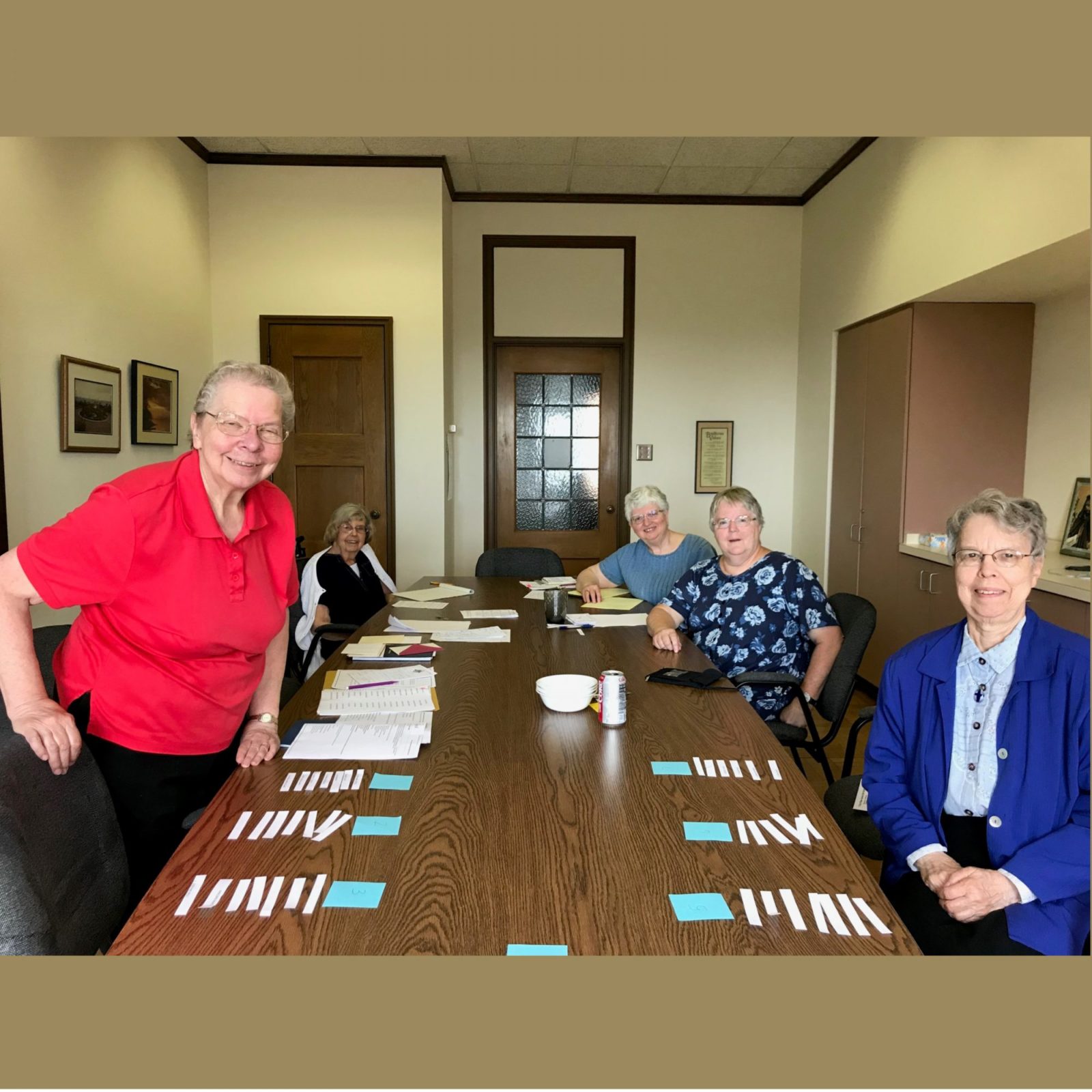 The Furthering Our Future work group helps plan Community discussions about our future ministries.