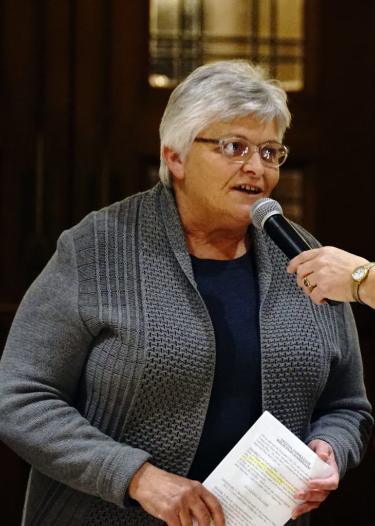 Jayne asks the Community to allow her entry as a postulant.